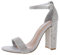 Steve Madden Damen Carrson Sandale mit Absatz, kristall, 39 EU