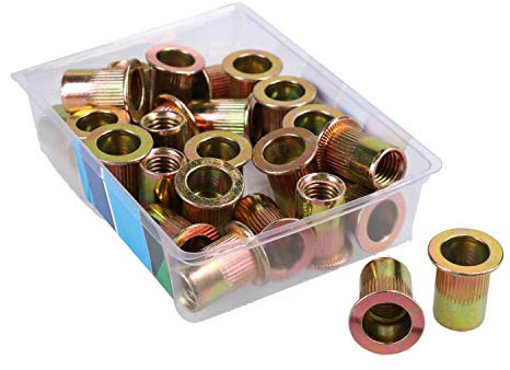 12mm Steel Nut Serts Inserts Rivet Nut Threaded Inserts Blindnut Rivnut Fastener