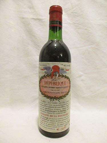 bordeaux domaine de la république rouge 1967 - bordeaux france