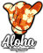 Aufkleber Aloha Hang Loose Sticker Surfer Fun Autoaufkleber