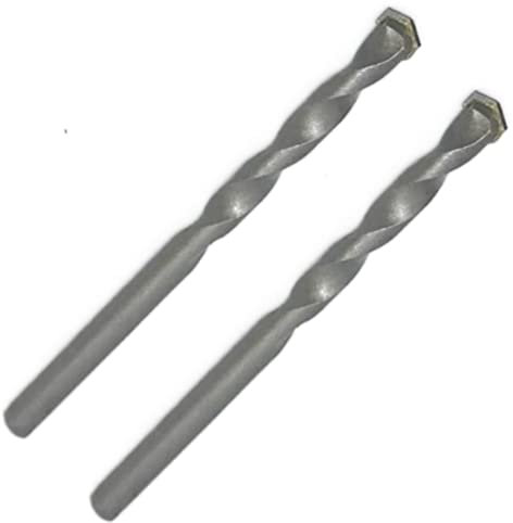 2 PACK x TCT Centre Drill Bits For TCT Core Drills for Porcelain Ceramic Tile, Concrete, Brick Wall, Glass, Mirrors, Plastic Masonry and Wood. Tungsten Carbide Tip Pilot Drill Bits