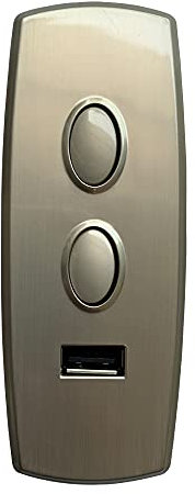 STAIGO Controller per poltrona reclinabile 2 pulsanti 5 pin con USB per parti di ricambio per poltrona massaggiante elettrica reclinabile elettrica Telecomando con interruttore manuale fai-da-te