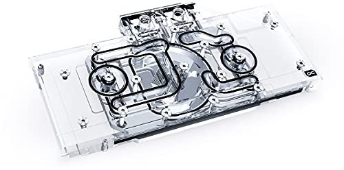 Alphacool Eisblock Aurora GPX-A Radeon RX 6700XT Reference mit Backplate - Acryl + Nickel