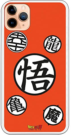 Personalaizer iPhone 11 Pro MAX Case - Dragon Ball Z Symbols white