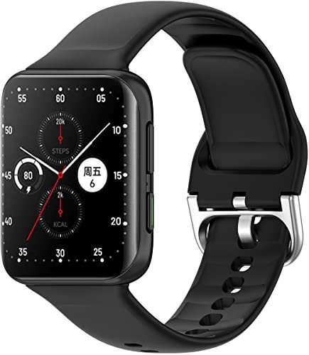 Shieranlee Cinturino di Ricambio per Oppo Watch 2 46mm Cinturino,in Morbido Silicone, per Oppo Watch 2 46mm Smartwatch