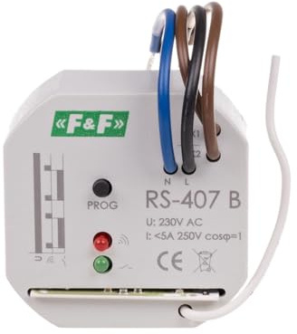 Funksteuerrelais 230V AC 1P RS-407B f&f 5908312594468