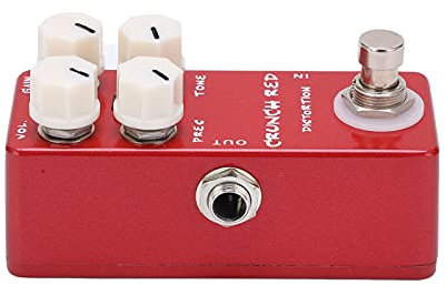 Pitch Shifter Pedal Distortion Effect Metal Shell Red True Bypass Fußschalter für E-Gitarre Bass Drop Pedal Mooer Pedale