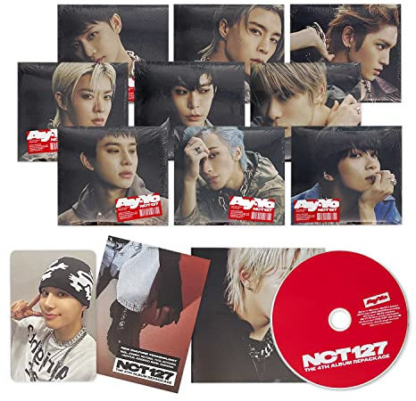 NCT 127 - 4th Album Repackage [Ay-Yo] (Digipack Ver. - Random Ver.) Photo Card + Photobook + Folded Poster + CD-R + Poster + 2 Pin Button Badges + 4 Extra Photocards