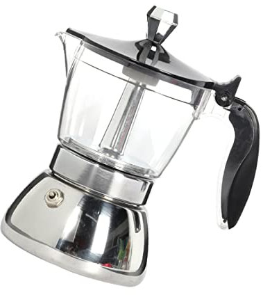 Anneome Stilvolle Kanne Espressomaschine Kaffeekanne Maschine Für Restaurant 4 Tassen 200ml Robust Einfach Zu Bedienen