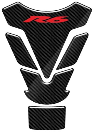 Protectores de tanque de motocicleta Funda Protectora Para Almohadilla De Depósito De Motocicleta Para YA&MAHA R6 YZF-R6 R 6 1998-2023 (Size : 40)
