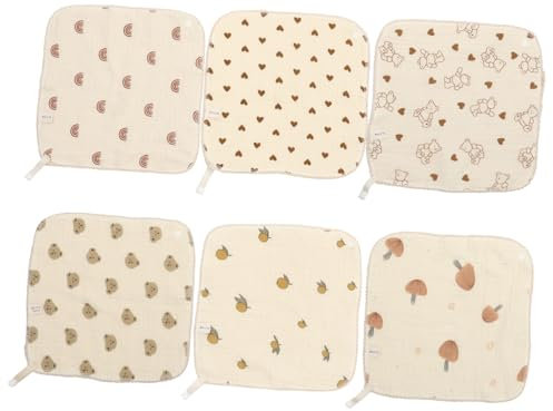 ABOOFAN 6stücke Für Mädchen Wasserdichtes Design Weiche Beim Füttern Und Zahnen Mit Niedlichen Mustern Für Unterwegs Hause