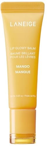 LANEIGE Lip Glowy Balm Mango: Hydrate, Glossy, Lightweight, Moisturize & Tint with Shea Butter