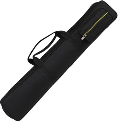 Perfeclan 8 löcher Pool Queue Fall Pool Queue Tasche mit Tragegurt Stoßfest 1/2 Gelenk Queue Fall Schützende Billard Stange Lagerung Tasche, Schwarz