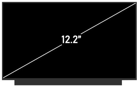 TECHNOLOGYVS 12.2 LAPTOP REPLACEMENT SCREEN FOR LENOVO 500W YOGA GEN 4 82VR LED LCD DISPLAY MONITOR PANEL WUXGA 1920X1200 30 PINS