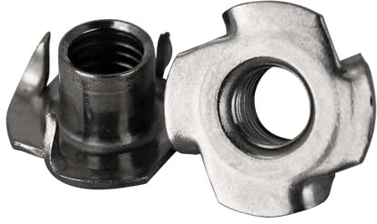 RYSUPPLY Einschlagmuttern aus Edelstahl | M10 | Krallenmuttern | 50 Stück | In diversen Größen und Mengen erhältlich