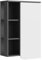 Vicco Armoire Murale Karen, Anthracite/Blanc, 50x75cm avec Porte et Compartiments Ouverts
