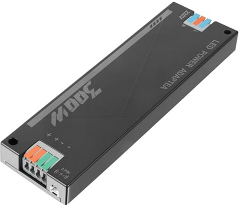 Alimentatore 24v 12.5A, Trasformatore 220V 24v 300W, Trasformatore LED 24V 300W con connettore a 3 pin, Driver Led AC a DC, per G4, GU5.3, MR11, MR16, Lampade LED, non sfarfallante, non rumoroso