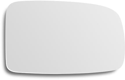 SENZEAL Spiegelglas Beifahrerseite Beheizbar mit Trägerplatte für Fiat Panda 169 2003-2009 Außenspiegel Glas Ersatz Rechts