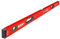 Sola 1219401 Wasserwaage Aluminium BIG RED3, 120cm mit 2 Handgriffen, Rot, 1200 mm