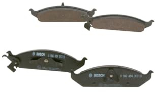 Bosch BP1203 - Brake Pads Car Front Axle - 1 Set of 4 Pads | Bosch Quality - Reduced Noise and Dust - ECE-R90 Certified - Copper-Free