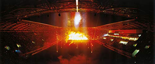 Dresden Stadion Eröffnung Panorama - Poster 120 x 50 cm - hochwertiger FineArtPrint