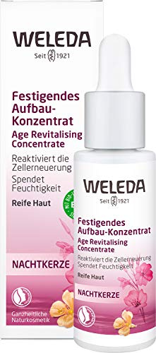 WELEDA Concentrato rinforzante all'enotera biologico, cosmetica naturale strutturante, siero idratante, riattiva il rinnovamento cellulare, terapia intensiva per ridurre le rughe (1 x 30 ml)