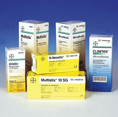 Teststreifen Harnanalyse Keto-Diastix: Keton, Glucose by Bayer Vital GmbH