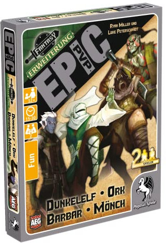 Pegasus Spiele 17282G - Epic PvP Dunkelelf, Ork, Barbar und Mönch