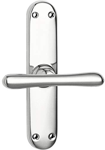GRUNDMANN Fenstertrieb ELEGANT 520 - gerade, 7x35, Alu poliert, 1 Stück | Fenstergriff | Beschläge