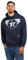 Marvel Captain America-cap Logo Cappuccio, Blu (Navy Navy), X-Large Uomo