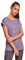 Urban Classics Women's Ladies Extended Shoulder Tee T-Shirt, Purple (Dusty Purple 02249), 4X-Large