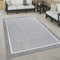 Paco Home Outdoor Teppich wetterfest Skandinavisch für Terrasse, Balkon & Garten pflegeleicht & robust Modernes Design Indoor & Outdoor geeignet, Grösse:200x290 cm, Farbe:Grau 2