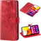 Mulbess Vintage Handyhülle für Samsung Galaxy A71 Hülle Leder, Samsung Galaxy A71 Handy Hüllen, Flip Handytasche Schutzhülle für Samsung Galaxy A71 Case, Wein Rot