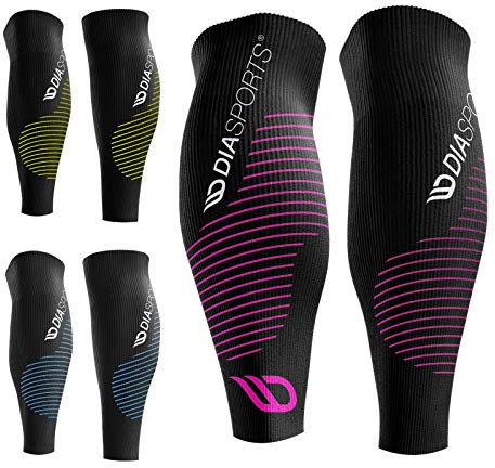 Diasports Waden Kompression für Herren & Damen | Wadenbandage | Kompressionsstrümpfe Sport | Kompressionsstrümpfe ohne Füße | Kompressions Wadenbandage für maximalen Halt bei Sport, Marathon…