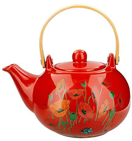 Pylones Teekanne im japanischen Stil – Matinal Tea Mohnblumen