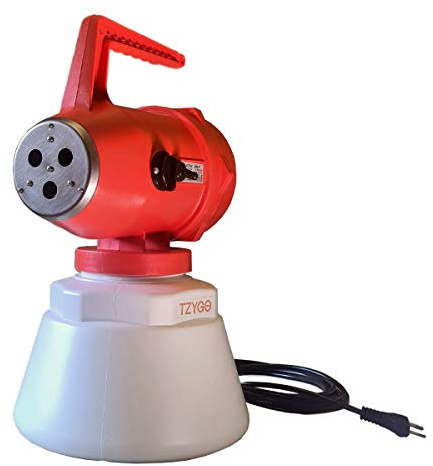 TZYGO Air Fog Attrezzature | Nebulizzatore Elettrico Professionale per Igienizzare Ambienti | 1 Confezione con Nebulizzatore