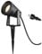 SLV SAMRINA | Mobile Erdspiessleuchte, Außenlampe, Beleuchtung von Garten, Terrasse, Pflanzen, Wegen, Teich, LED Aussen-Leuchte| GU10, IP65, schwarz, mit Stecker