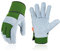 Vgo... Gardening Gloves Cowhide, Work Gloves Thornproof Utility for Yard Trucker Delivery Garden with Strong Grip,1Pair