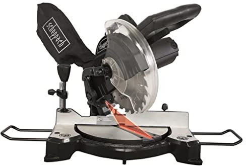 Scheppach Scie circulaire à onglet 8 HM80L - 1500W | 210mm | 230V | Incl laser