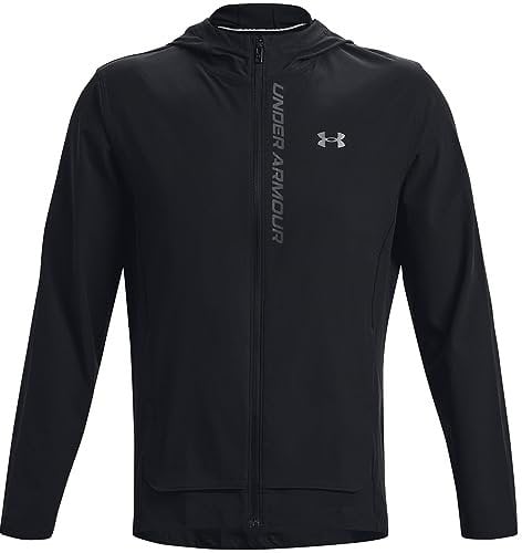 Under Armour Hommes Outrun The Storm Jacket Vêtements De Course Veste Running Black - Noir S