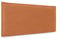 DHOME Plain Natural Leinen Kopfteil mit Einfassung gepolstertes Kopfteil Bett Modernes Schlafzimmer TOP Trending (Orange, 90cm (Betten 70/80/90))