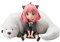 SEGA Goods SPY X Family – Anya Forger & TBA – Figur PM sitzend, 8 cm
