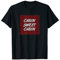 Cabin Sweet Cabin Red Plaid Dark T-Shirt
