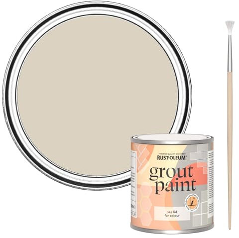 Rust-Oleum Beige Ultra-Durable Grout Paint - Hessian 250ml