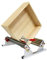 Drawer Clamp Locator, 1/2in -16in Adjustable Drawer Clip Positioner with 4 Flip Limiters, 2 Height Settings, Milling Table Saw Drawer Clamp Locator for Right Angle Assists Design