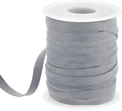 OLYCRAFT 27.4 m Gummiband Für Bademode 6mm Breit Silberfarbenes Elastisches Band Flaches Schwimmband Gummiband Elastischer Gummistreifen Schwimmzubehör Für Kleidung Taillenbänder Nähen Bademode