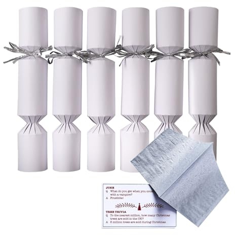 lakeland 6 Large Fill-Your-Own Crackers White