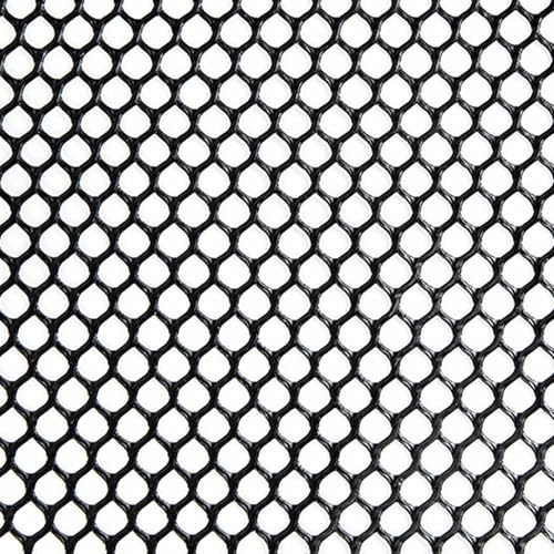 YZRXD Sechseckgeflecht Gartenzaun Maschendraht Kunststoff Kaninchendraht Geflügelzaun Zaunnetz Hühnerdrahtgeflecht für Garten Balkon Schutznetz Geflügel(Size:1 * 6m(3 * 19ft),Color:schwarz)