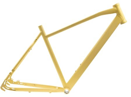 28 Zoll Alu Fahrrad Rahmen für Gates Riemen Nabenschaltung Rh 53cm Khaki Matt