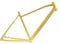 28 Zoll Alu Fahrrad Rahmen für Gates Riemen Nabenschaltung Rh 53cm Khaki Matt